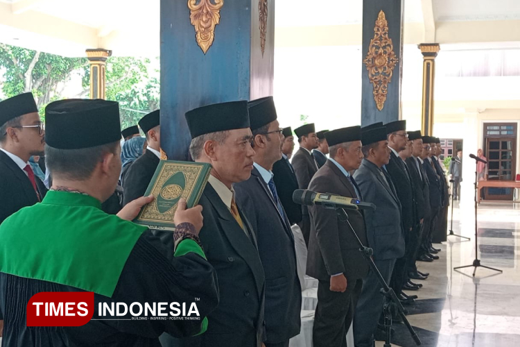Bupati Lantik 66 Pejabat, Bupati Jombang Dorong Birokrasi yang Progresif dan Responsif