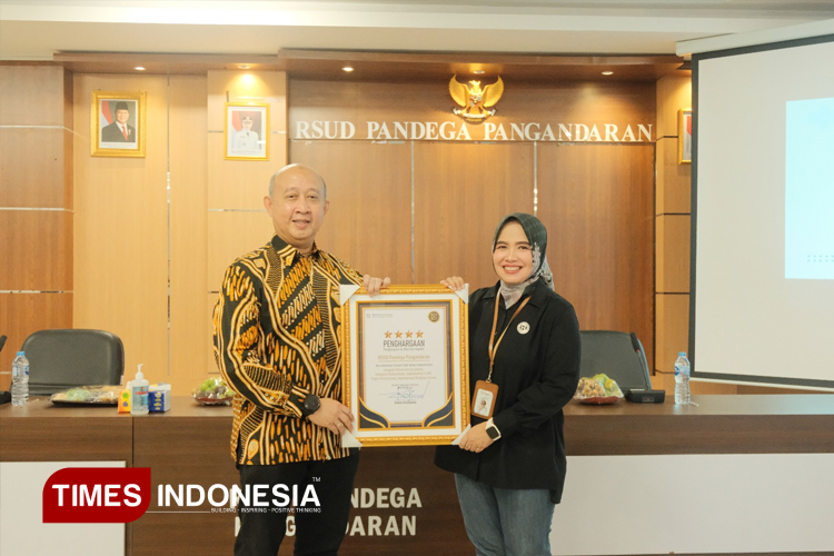 RSUD Pandega Pangandaran Raih Penghargaan BPJS Kesehatan Berkat Inovasi Digitalisasi Layanan