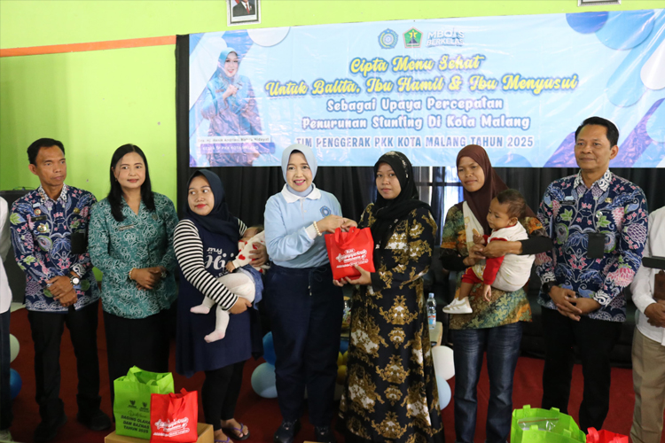 PKK dan Dinsos Kota Malang Ajak Masyarakat Kreatif Sajikan Menu Sehat untuk Tekan Stunting