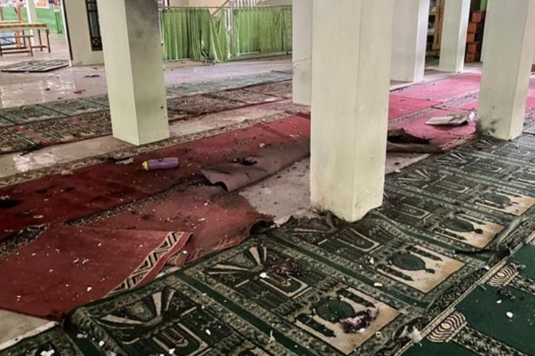 Ledakan bangunan di SMAN 72 Jakarta pada Jumat (7/11/2025). (Foto: Istimewa)