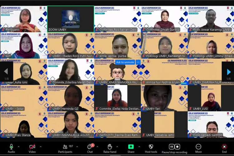 UMBY dan UMK Dorong Mahasiswa Jadi Inovator Sosial Lewat Pelatihan Digital Marketing