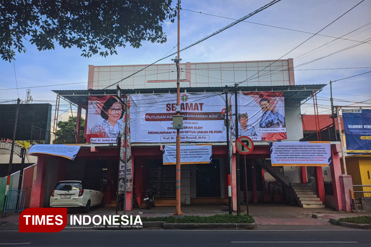 Setelah 2 Tahun Akhirnya Sodiq Bisa Menempati Kantor PGRI Banyuwangi