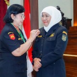 Gubernur Khofifah Dikukuhkan Sebagai Dewan Pembina Kehormatan Paguyuban Mas TRIP Jatim