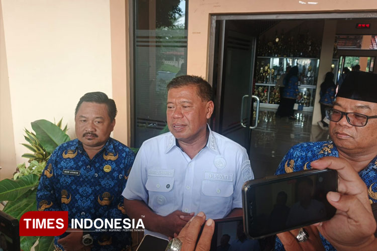 Bupati Majalengka H Eman Suherman. (FOTO: Jaja Sumarja/TIMES Indonesia)