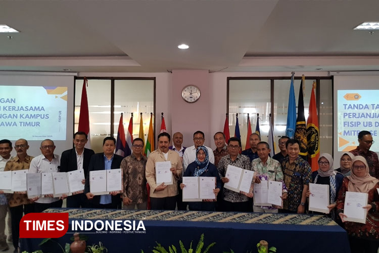 Perkuat Kolaborasi, FISIP UB Jalin Kerja Sama dengan 21 Kampus