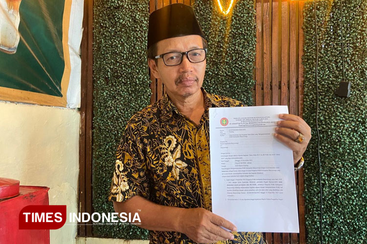 Sodiq Wadul Polisi, Minta Jalan Sehat PGRI Banyuwangi Kubu Sudarman Dihentikan