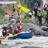 Kejurprov Arung Jeram Jatim 2025 Digelar di Sungai Pekalen Probolinggo