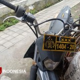 Motor Dinas Bhabinkamtibmas Terbengkalai Sejak Awal Tahun di Jalan Dahlia Ternate