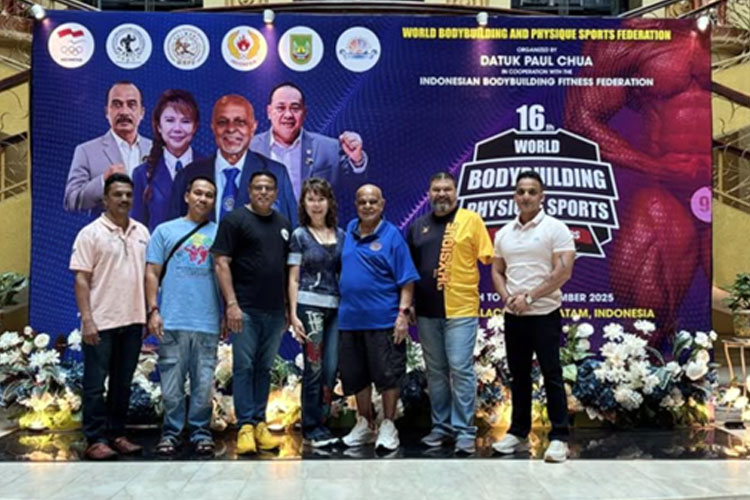 16th World Bodybuilding and Physique Sports Championships 2025 kembali Digelar di Pacific Palace Hotel Batam