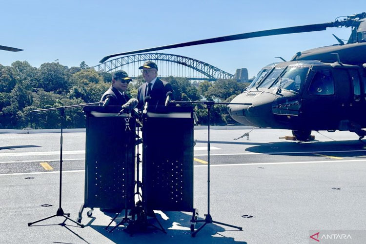 Presiden Prabowo dan PM Australia Albanese Umumkan Perjanjian Bidang Pertahanan