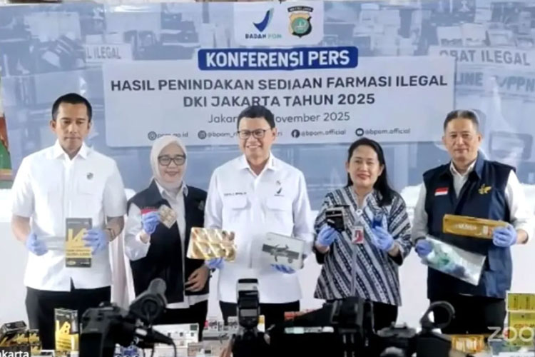 Pemerintah Amankan Produk Farmasi Ilegal Senilai Rp2,74 Miliar, Mayoritas Obat Kuat