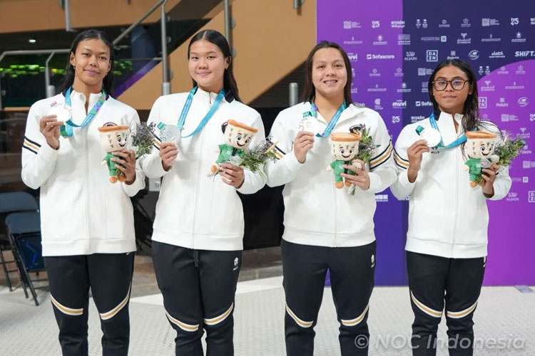 Tim Renang Indonesia Lampaui Target, Bawa 12 Medali di ISG 2025