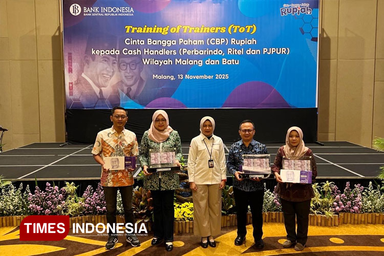 Ekonomi Tumbuh Lampaui Nasional, BI Malang Perkuat Literasi Lewat ToT Cinta Bangga Paham Rupiah