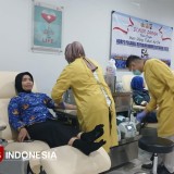 ASN Polres Jember Gelar Aksi Donor Darah Sambut HUT ke-54 Korpri