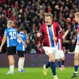 Haaland dan Sorloth Cetak Brace, Norwegia Hajar Estonia 4-1 dan Hampir Pasti ke Piala Dunia 2026