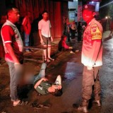 Tabrak Tiang PJU, Pengendara Motor di Wanaraja Garut Alami Patah Kaki