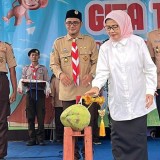 Wabup Malang Apresiasi Gita Tegak IV MKKS SMA Swasta Kabupaten Malang di Kasembon