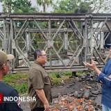 Percepat Pemasangan Jembatan Bailey, Wali Kota Malang Pastikan Pekan Depan Selesai