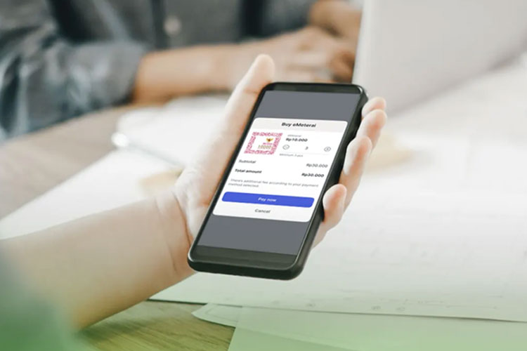 e-Meterai Resmi dari Peruri Bisa Dipesan Tanpa Ribet, Begini Caranya