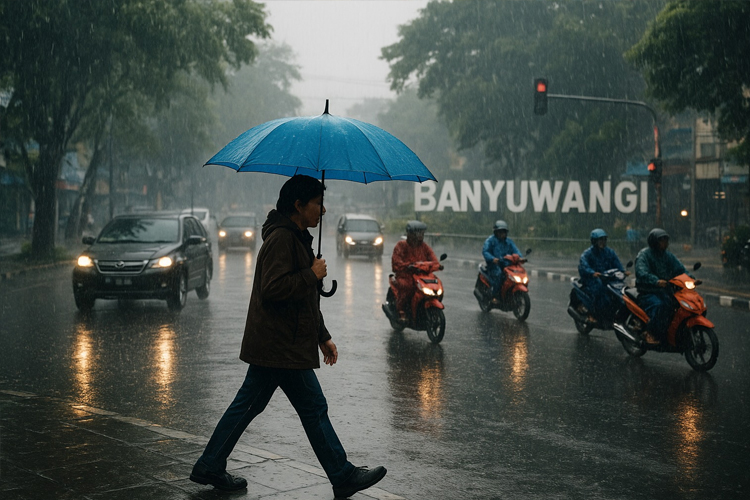 Hujan Lebat Diprediksi Bakal Landa Banyuwangi Hingga 19 November 2025
