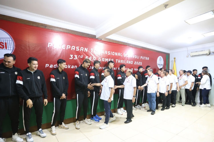 PBVSI Kirim 14 Pemain Terbaik Voli Putra ke SEA Games 2025 Thailand