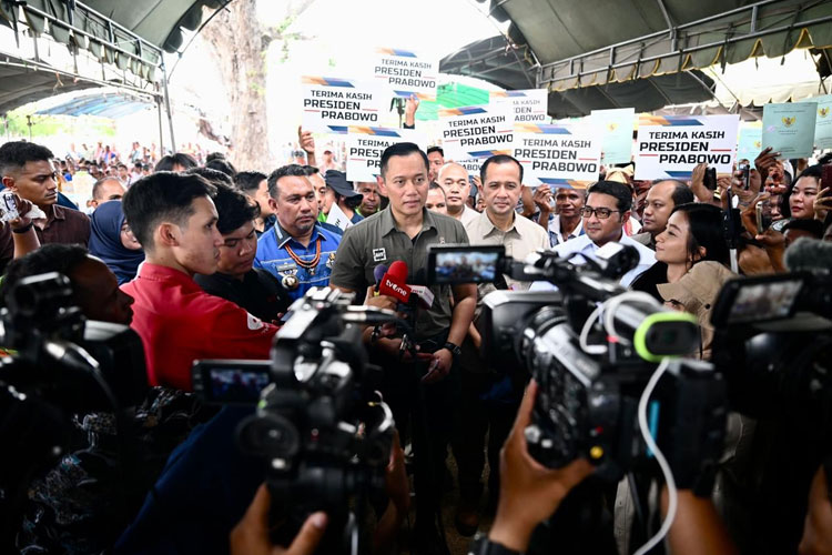 Menko AHY Akan Percepat Pembangunan Infrastruktur di NTT