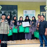 Peduli Guru Pinggiran, BMPS Banyuwangi Bersama Yayasan Hati Suci Salurkan Bantuan Sembako