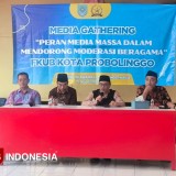 Media dan FKUB Probolinggo Bersinergi Wujudkan Moderasi Beragama