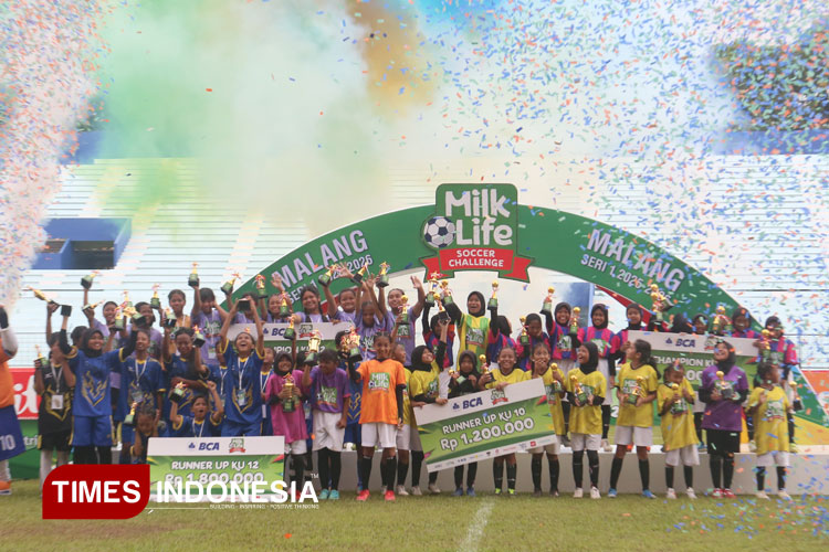 MilkLife Soccer Challenge Malang Seri 1 2025-2026 Resmi Berakhir, Ini Dia Juaranya