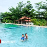 Menikmati Kesegaran Kolam Renang Bernuansa Alam di Wagos Gresik