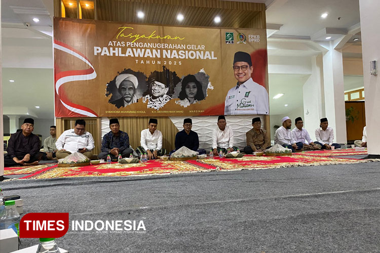Mengenang Warisan Pahlawan, PKB Jombang Gelar Malam Syukuran Penuh Haru