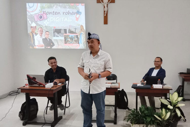 KPKDG Malang Gelar Pelatihan Konten Rohani untuk Redam Hopeless Generasi Muda