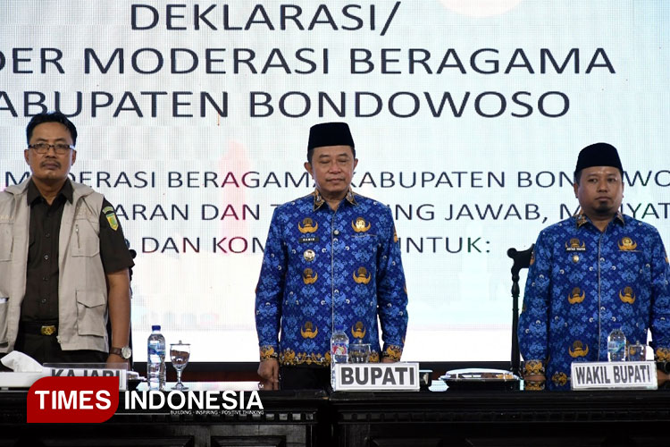 Bupati Bondowoso Ajak Pelajar Jadi Garda Moderasi Beragama