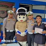 Operasi Zebra Lodaya 2025 di Majalengka Hadirkan Penindakan Humanis dengan Badut Lantas