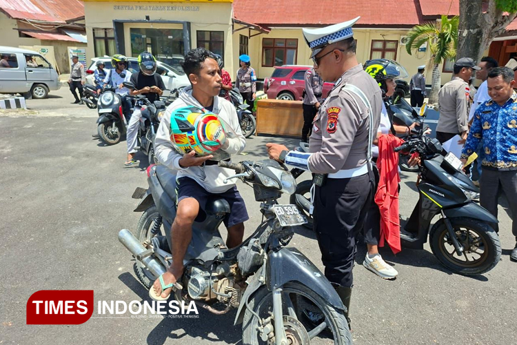 8 Pelanggaran Ini Jadi Target Razia Operasi Zebra Turangga 2025 di Sumba Timur