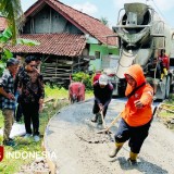 Tingkatkan Layanan Masyarakat, Pemdes Rejasari Banjar Genjot Infrastruktur Jalan