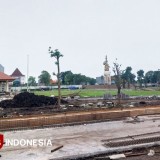 Pembangunan Alun-Alun Sidoarjo Baru 65,9 Persen, Deadline Pengerjaan Kurang 30 Hari