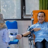 Dukung Program Kesehatan Nasional, STKIP PGRI Pacitan Gelar Donor Darah Massal hingga CKG