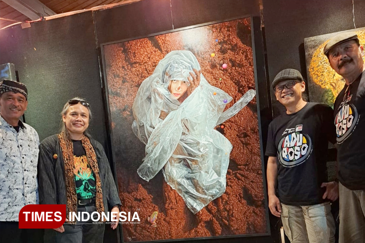 Pameran Lukisan 'Adu Roso' Jadi Ajang Silaturahmi Perupa di Temanggung