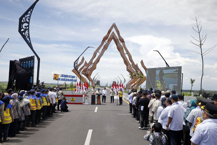Resmikan Jembatan Kabanaran, Presiden Prabowo  Sebut Dorong Pertumbuhan Ekonomi, Pariwisata, dan UMKM