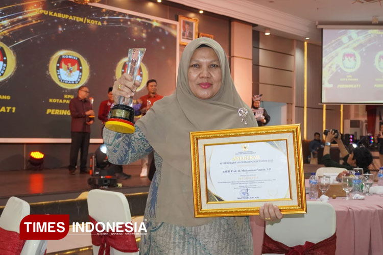 RSUD M Yamin Raih Penghargaan Keterbukaan Informasi Publik 2025