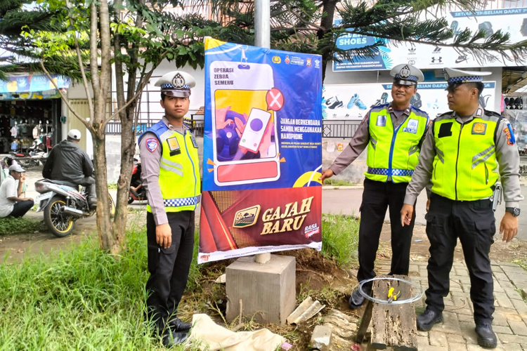 Polres Malang Perbanyak Baliho Imbauan di Titik Rawan Kecelakaan