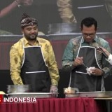 Wali Kota dan Wakil Wali Kota Batu Masak Bareng Chef Una di BSFF 2025