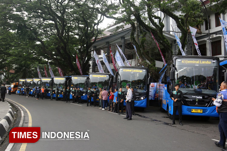 Bus Trans Jatim Koridor Malang Raya Gratis Selama Enam Hari