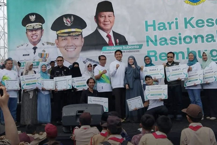 Hari Kesehatan Nasional di Cianjur, Masyarakat Diminta Terapkan Gaya Hidup Sehat