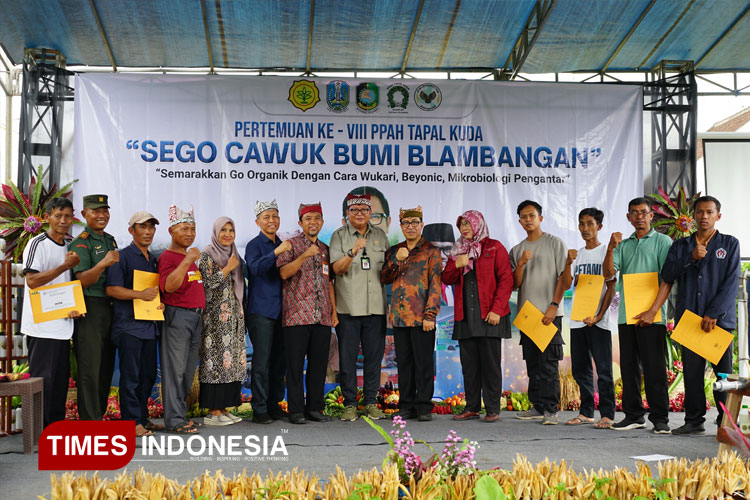 Wujudkan Pertanian Organik, Dispertan Banyuwangi Dukung Pertemuan Petani PPAH Tapal Kuda