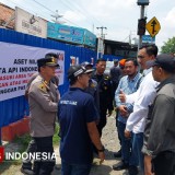 PT KAI Tertibkan Aset di Majalengka, Polsek Jatiwangi Pastikan Proses Berjalan Kondusif