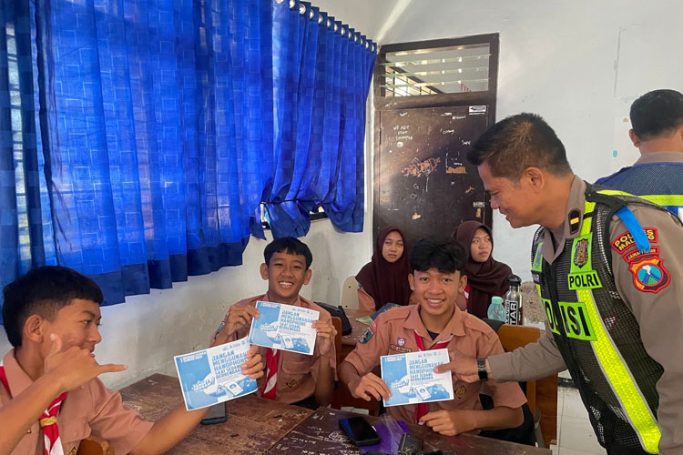 Satlantas Polres Malang Tingkatkan Edukasi Keselamatan Lalu Lintas pada Kalangan Pelajar