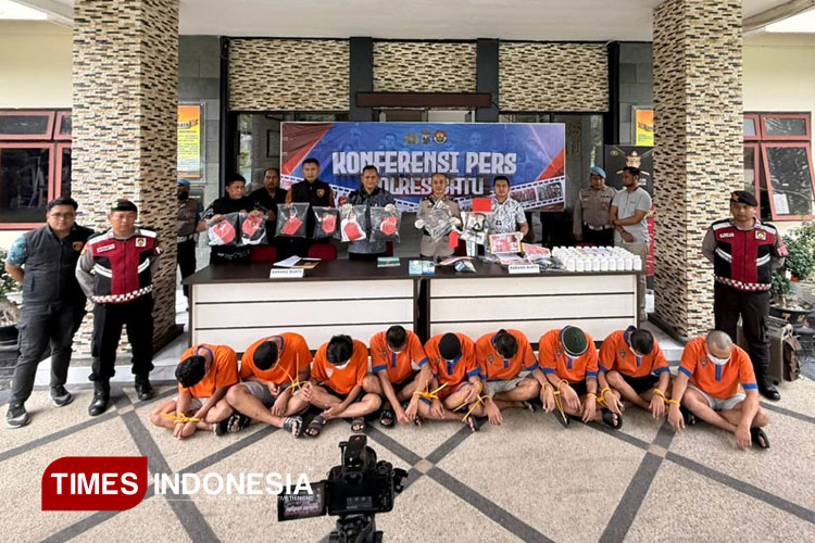 Polres Batu Sita 227 Gram Shabu dan 54 Ribu Pil Koplo