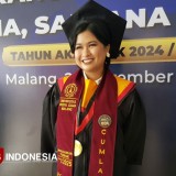 Kisah Bellinda, Ibu Dua Anak yang Jadi Wisudawan Terbaik Universitas Widya Gama Malang
